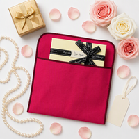 Pochette en coton sergé personnalisée avec logo imprimé, étui portable pour ordinateur portable, housse de protection, sac de rangement anti-poussière en tissu pour ordinateur