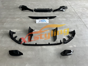Kit de Carrocería para <span class=keywords><strong>BMW</strong></span> G42 Coupé <span class=keywords><strong>240i</strong></span> MP, Piezas de Auto para Reestilización, Alerón Delantero y Difusor Trasero en Negro Brillante - Product Image 4