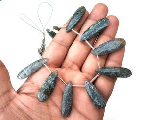 Cuarzo de estrella natural 12 piezas facetadas en forma de pera Brioloette Beads Making Jeqwelry pulsera DIY collar pendiente - Product Image 2