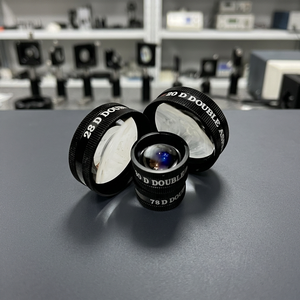 Ensemble de lentilles asphériques doubles 20D 28D 78D 90D, lot de 4, instrument chirurgical de classe I, certifié CE, fonctionnement manuel. - Product Image 1
