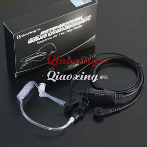 Micrófono de mano PALM de dos cables con PTT y desconexión rápida, tubo de audio para radios bidireccionales GP328 Plus, XIR P8268, XIRP8200, comunicación por cable - Product Image 2