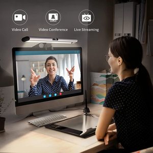 Lámpara de Escritorio Colgante <span class=keywords><strong>para</strong></span> Oficina y Estudio, USB, Regulable, Táctil, LED, Barra de Luz <span class=keywords><strong>para</strong></span> Monitor de Computadora Portátil con Cámara - Product Image 5