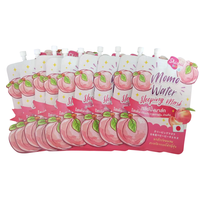 Pochette souple laminée imprimée en gravure, forme spéciale, avec bec verseur scellable pour blush et autres produits cosmétiques liquides