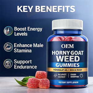 OEM ODM Label Pribadi Permen Kunyah Epimedium Horny Goat Weed Suplemen Peningkat Gairah Pria Dewasa Pengatur Energi Makanan Sehat Kelas Makanan - Product Image 3