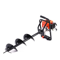 Outils de jardin 43CC/63CC Foreuse à tarière pour trous profonds