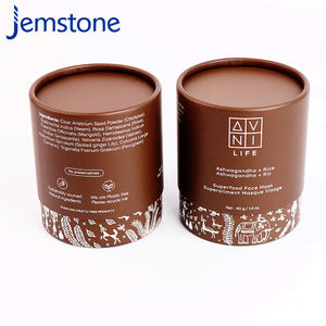 Boîte en carton cosmétique biodégradable écologique personnalisée, impression quadricolore pour l'emballage de masques faciaux et de tubes de soins de la peau - Product Image 3