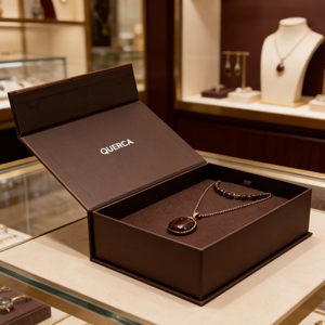 <span class=keywords><strong>Boîte</strong></span> cadeau en carton biodégradable personnalisable avec fermeture magnétique, écologique, en carton, pour emballage de bijoux - Product Image 2