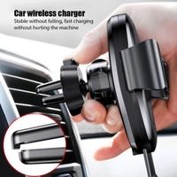 Ugreen — chargeur de téléphone portable à Induction, 10W, charge rapide sans fil, pour voiture, support de sortie d'air