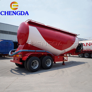 Camion semi-remorque citerne pour le transport de poudre en vrac, de céréales, d'aliments pour animaux, de ciment, à 2/3/4 essieux, fabriqué en Chine - Product Image 3