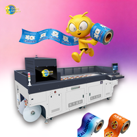 Imprimante numérique UV haute vitesse Orient Longke pour films souples en PVC, cuir, films colorés et matériaux multi-flexibles