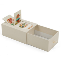Boîte à tiroirs à structure unique de style tiroir de qualité supérieure Cadeaux promotionnels ou kits multimédias