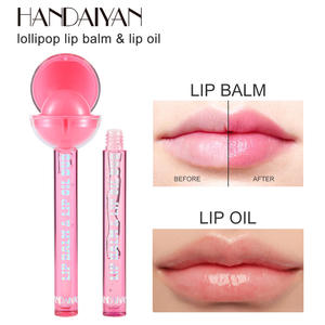 HANDAIYAN 2-in-1 Wasserfester Lollipop-Farbwechsel-Lippenstift Feuchtigkeitsspendender Lippenbalsam Lippenöl Lipgloss Make-up - Product Image 6