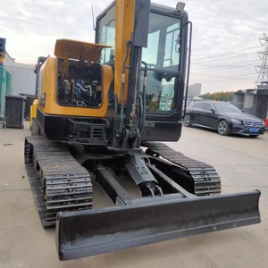 Mini-excavatrice Sany SY55C professionnelle sur chenilles, 5 tonnes, 90 % neuve, marque chinoise à prix bas - Product Image 2