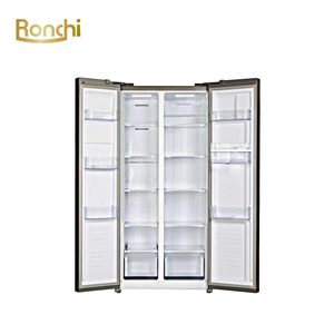 <span class=keywords><strong>Réfrigérateur</strong></span> double porte personnalisé avec LOGO d'usine, <span class=keywords><strong>réfrigérateur</strong></span> côte à côte pour usage domestique/commercial - Product Image 3