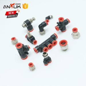 Endüstriyel otomasyon hava hatları ve pnömatik takım bağlantıları için yeni varış plastik düz pnömatik bağlantı parçaları - Product Image 6