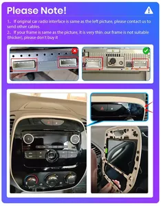 Android <strong>Auto</strong> Radio for Renault Captur CLIO Samsung QM3 2011 - 2018 Stereo Carplay GPS <strong>Navigation</strong> <strong>System</strong> 2 Din DSP DVD Head Unit - Product Image 3