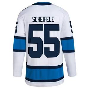 2025 Jersey de hockey sobre hielo personalizado Unisex de talla grande uniforme de equipo bordado de secado rápido con sublimación de nombre de Club nuevo listado - Product Image 2