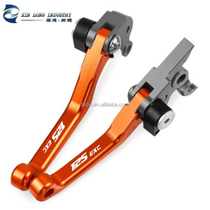 Leviers de frein et d'embrayage à pivot en aluminium CNC les plus vendus pour 505SX-F <span class=keywords><strong>2008</strong></span> 505XC-F 2009 525EXC-R 2005-2006 Motocross Dirt Bike - Product Image 2