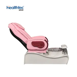 Salon Furniture Pink Electric Leisure Chair Large Remote Control Multi functional Massage pedicure chair