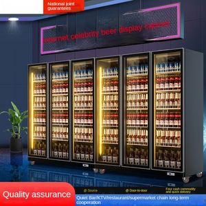 상업용 <span class=keywords><strong>2</strong></span> 3 4 도어 블랙 색상 쿨 드링크 냉장고 맥주 냉장고 - Product Image 5