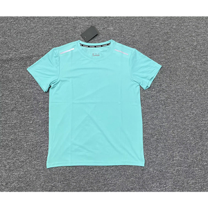 户外登山运动跑步吸湿快干短袖足球运动衫新款圆领t恤 - Product Image 4