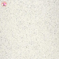 Dalle de quartz blanc moucheté sur mesure pour comptoir de café commercial, îlot de cuisine, décoration murale intérieure