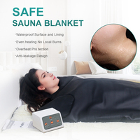 Couverture de sauna professionnelle Btws, couverture chauffante à 3 zones pour les athlètes et les entraîneurs de fitness