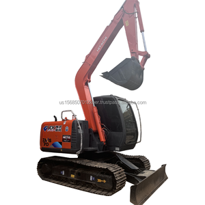 Pelleteuse sur chenilles Hitachi ZX70 d'occasion Prix de gros en usine Moteur Hyundai 7 T 2018-2022 ZX70-6 ZX120 - Product Image 1