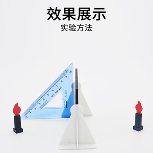 Plane Mirror Imaging Experiment Apparatus J25010 Half-Reflecting Mirror Optical Experiment Equipment <b>Physics</b> Teaching Instrument - Product Image 5