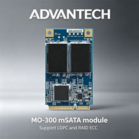 Advantech Industrial MSATA SATA Gen3 SSD SQF-SMS 660 LDPC RAID ECC Wide Temp SMART IPC Sistemas Embebidos