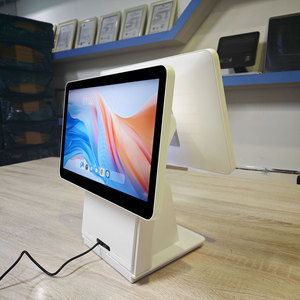 Kiosque <span class=keywords><strong>de</strong></span> commande automatique à double écran <span class=keywords><strong>de</strong></span> 15,6 pouces avec écran tactile capacitif pour restaurant - Product Image 2