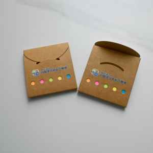 문구 및 학용품 맞춤형 접착 메모지 친환경 크라프트지 82x85mm 스티키 노트 기업 선물 - Product Image 4