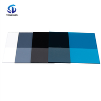Plaque acrylique en polyméthacrylate écologique TONGYUAN 1220*2440mm, épaisseur personnalisable 16mm, anti-rayures, 1/2 pouce, découpe sur mesure