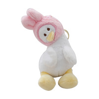 Ensemble de porte-clés en peluche super douce Shengye Duck, mini pendentif animal, breloque de sac, cadeau, vente en gros, en stock