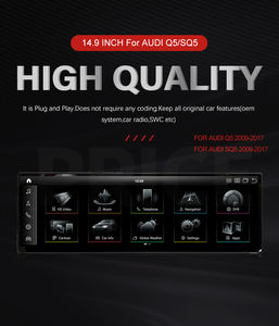 Pantalla Táctil para Automóvil de 14.9 Pulgadas para <span class=keywords><strong>Audi</strong></span> <span class=keywords><strong>Q5</strong></span> Sq5 2009-2016, Sistema de Navegación GPS Android Carplay - Product Image 2