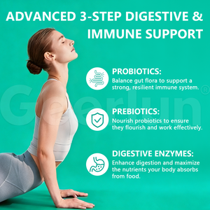 Suplemento Probiótico Personalizado OEM, 120 Mil Millones de UFC, Apoyo Inmunológico, Prebióticos, Enzimas Digestivas, Cápsulas - Product Image 3