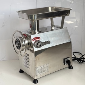 220kg/h Commercial Meat Mincer Machine New Condition Carrot <strong>Pork</strong> Grinder Garlic Meat <strong>Grinding</strong> and Sausage Filling Machine - Product Image 1