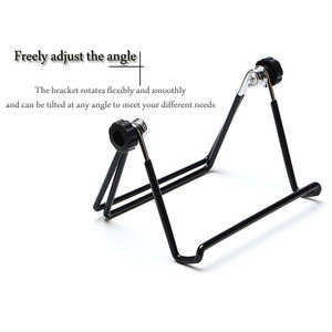 아이패드 삼성 태블릿 거치대 접이식 메탈 데스크 스탠드 유니버설 휴대폰 홀더 아이폰 화웨이용 - Product Image 5