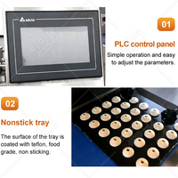 MY Macaron Cookie Make Machine Biscuit Fabrication Machine Twist Cookie Biscuit Extruder Machine
