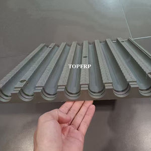 Plancher d'atelier de lavage de voiture de grille en plastique de garage anti-dérapant avec canal de drainage - Product Image 3