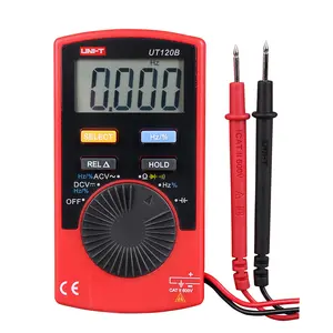 UNI-T UT120B Ohm Tester Mobil Ammeter Kapasitansi Meter Resistensi Deteksi Laboratorium Osiloskop Multimeter Hitungan 3999