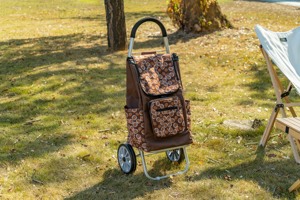 QM Wholesale Supermarket Folding Shopping <b>Trolleys</b> Hot <b>Sale</b> Variety of Styles Friendly Shopping Grocery Cart - Product Image 2