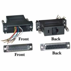 RJ45 để DB15 Modular RJ12 Adapter bộ chuyển đổi RS232 sang VGA - Product Image 5