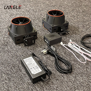 Système d'effet de vent pour simulateur de course complet, ensemble double ventilateur, alimentation intégrale, SimHub USB PC, suivi dynamique de la vitesse du vent - Product Image 6