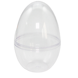 Vente en gros Partyunions XCES-004 Œufs <span class=keywords><strong>de</strong></span> Pâques géants transparents 9*6.6cm vides et remplissables en plastique pour bonbons et <span class=keywords><strong>chocolat</strong></span>, très demandés pour les enfants - Product Image 4