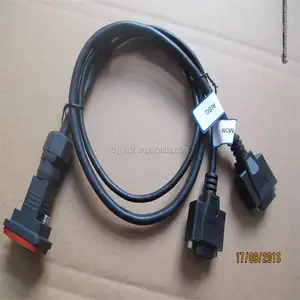 3M 5M AISG Menghubungkan Kabel untuk Jumper Kabel RET Port ZTE 1 DB15 2 DB9