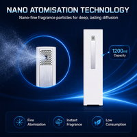 Difusor de Fragancias Inteligente S-2000, Nebulizador de Aceites Esenciales, Máquina de Aromaterapia para Galerías, Control Inteligente LCD PCB, 1500-3000m2