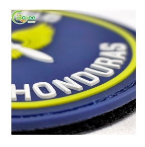 Patchs 3D réutilisables en silicone, silicone de qualité supérieure, PVC souple, patch en caoutchouc personnalisé avec logo pour vêtements et chapeaux - Product Image 1