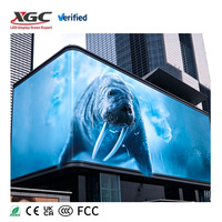 Affichage LED extérieur fixe P5 4K HDR10 IP66 étanche haute luminosité pour publicité murale de bâtiment