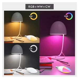 Thông minh LED bóng đèn E14 E27 5 Wát Alexa/googlehome/Wifi Dimmable RGB nến ánh sáng điện thoại kiểm soát LED bóng đèn cho Nhà/nhà bếp/phòng ngủ - Product Image 5